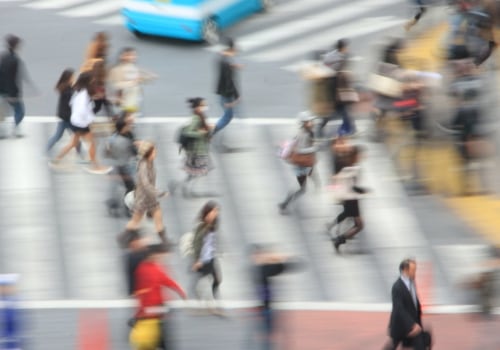 What age of pedestrians are most at risk?