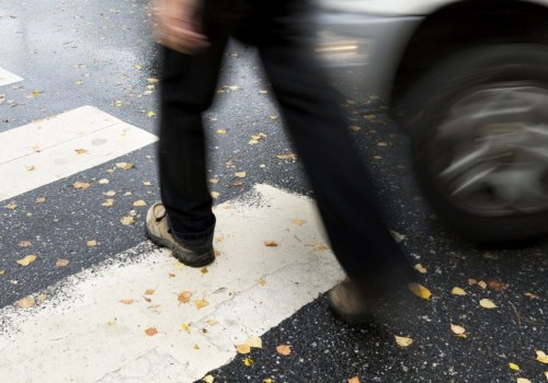 What is the most frequent cause of pedestrian accidents?